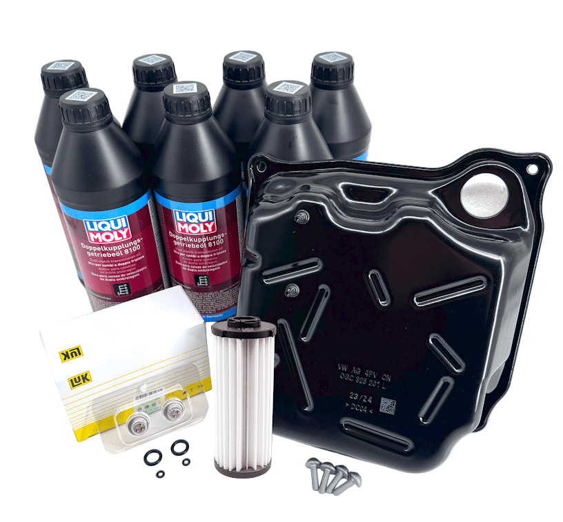 Hydraulikdrucksensor Satz inkl. Ölfilter – P173500 & P173600 - Kupplungspositionssensor im Set, DQ381, DQ500